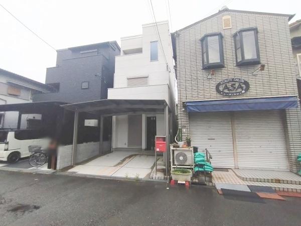 大阪市東淀川区井高野2丁目　中古戸建 現地写真（前面道路含む現地写真）