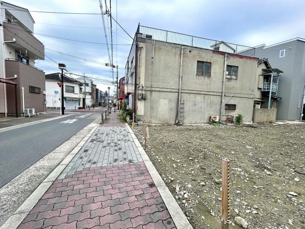 大阪市旭区中宮3丁目　C号地　売土地 現地写真（前面道路含む現地写真）