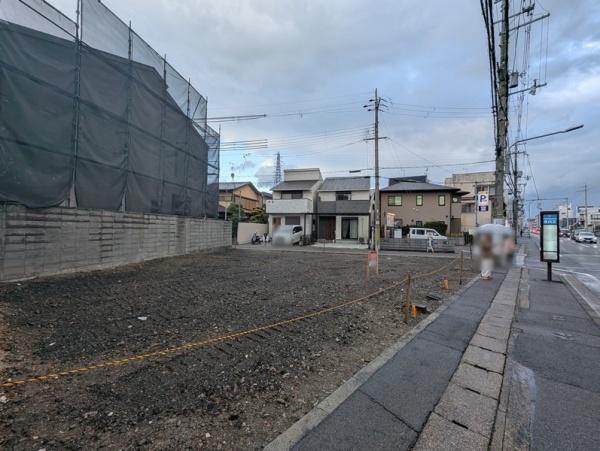 京都市右京区梅津後藤町　建築条件無売土地 現地写真
