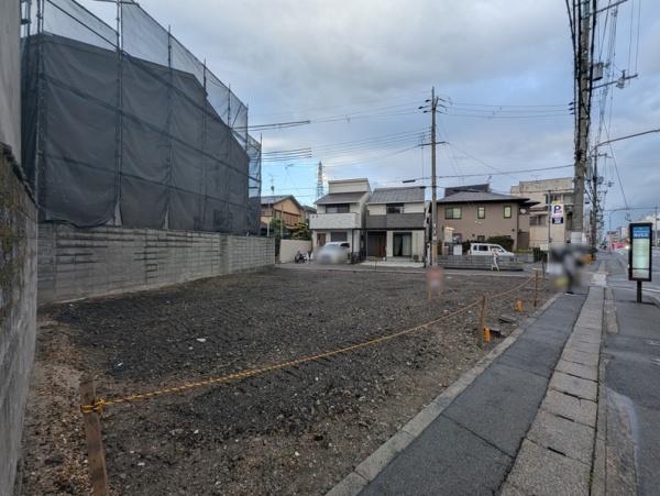 京都市右京区梅津後藤町　建築条件無売土地 現地写真