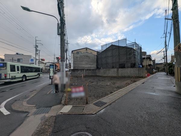 京都市右京区梅津後藤町　建築条件無売土地 現地写真