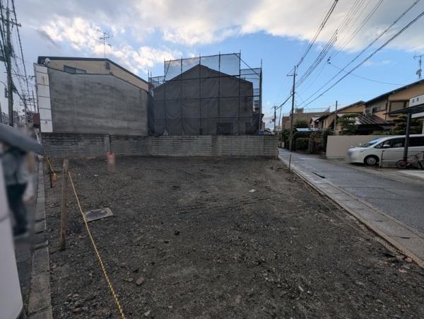 京都市右京区梅津後藤町　建築条件無売土地 現地写真