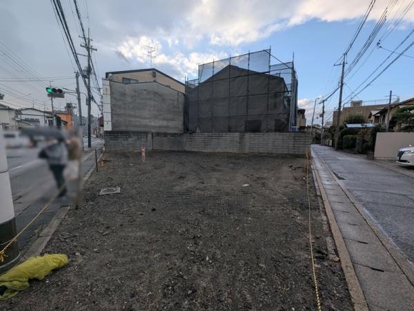京都市右京区梅津後藤町　建築条件無売土地 現地写真
