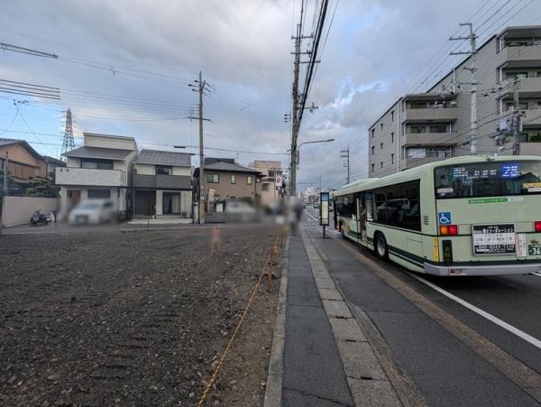 京都市右京区梅津後藤町　建築条件無売土地 現地写真
