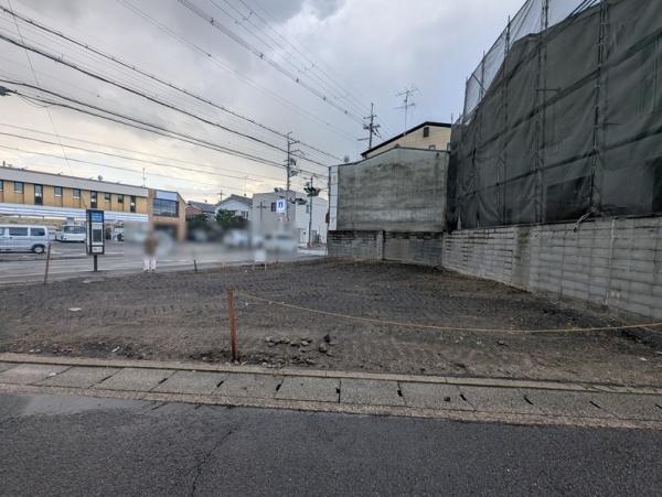 京都市右京区梅津後藤町　建築条件無売土地 現地写真