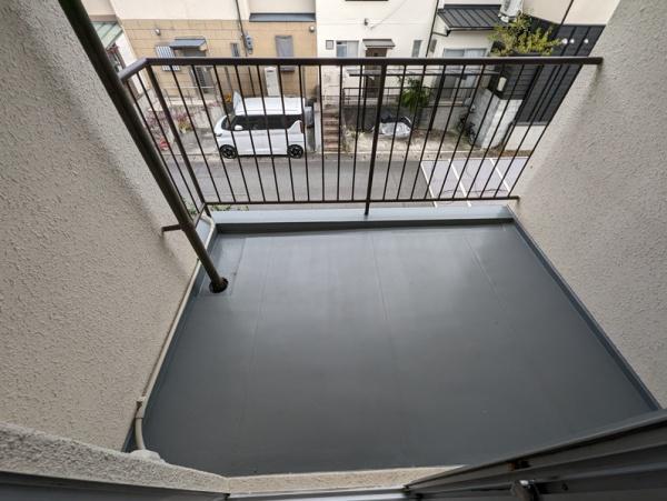 京都市左京区静市市原町　中古テラスハウス 現地写真（バルコニー）
