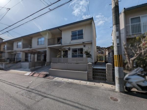 京都市左京区静市市原町　中古テラスハウス 現地写真（前面道路含む現地写真）