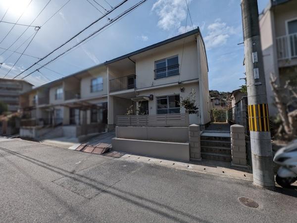 京都市左京区静市市原町　中古テラスハウス 現地写真（前面道路含む現地写真）
