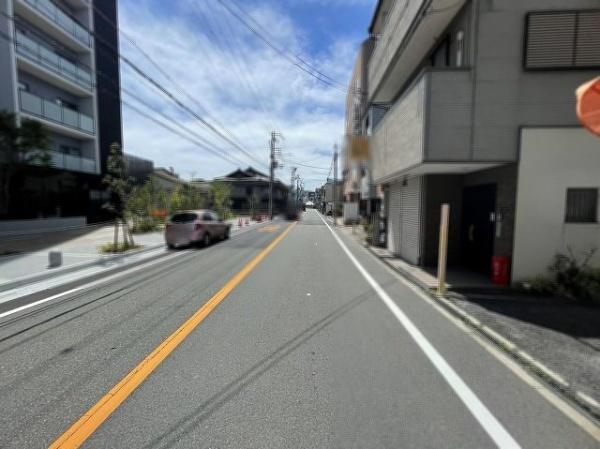大阪市東成区東中本3丁目　売土地 現地写真（前面道路含む現地写真）