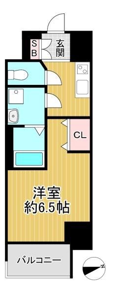 ファーストフィオーレ九条 間取図・土地図
