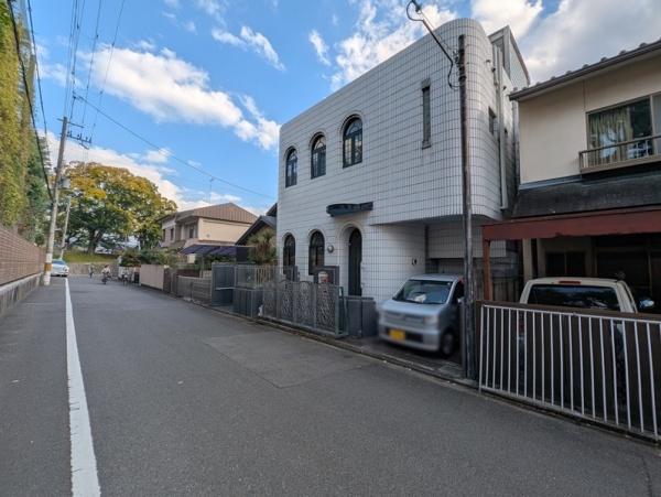 京都市北区紫竹上長目町　上物有売土地 現地写真（前面道路含む現地写真）