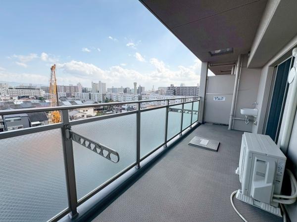 ルイシャトレ平野喜連2番館 現地写真（バルコニー）