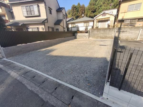 京都市左京区北白川上池田町　建築条件無売土地 現地写真