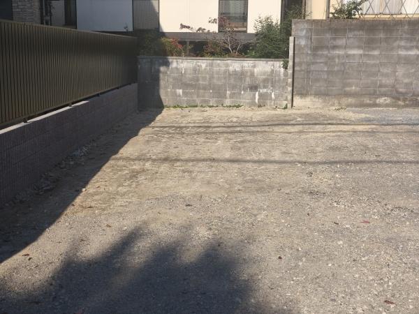 京都市左京区北白川上池田町　建築条件無売土地 現地写真