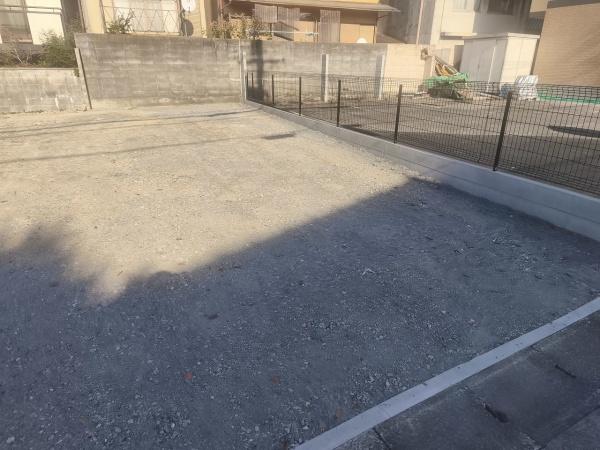 京都市左京区北白川上池田町　建築条件無売土地 現地写真