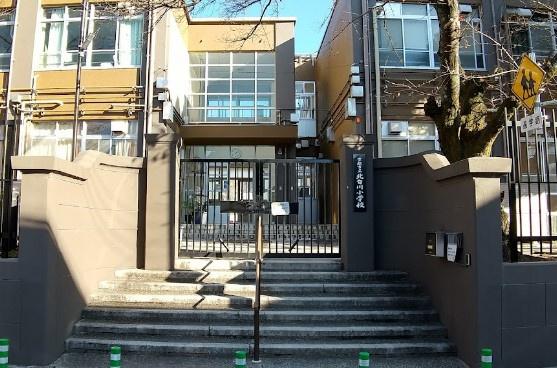 京都市左京区北白川上池田町　建築条件無売土地 小学校