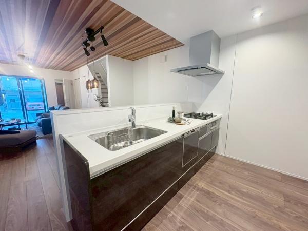 大阪市平野区背戸口1丁目　新築戸建 内観写真（キッチン）
