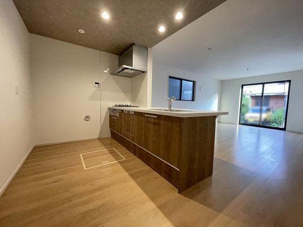 京都市北区大宮西野山町　新築戸建 内観写真（キッチン）