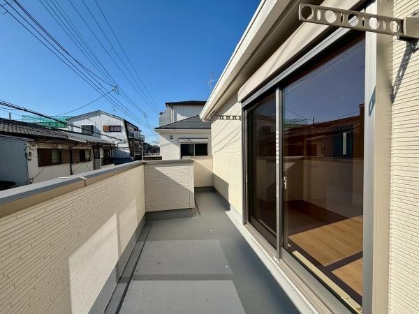 堺市堺区山本町5丁　中古戸建 現地写真（バルコニー）