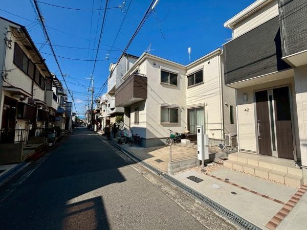 堺市堺区山本町5丁　中古戸建 現地写真（前面道路含む現地写真）