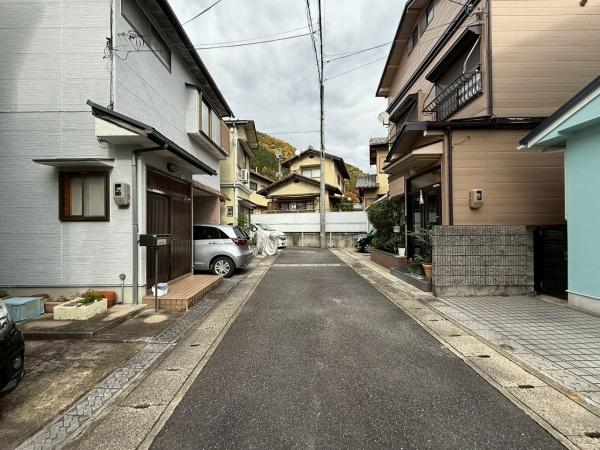 京都市左京区静市市原町　中古戸建 現地写真（前面道路含む現地写真）