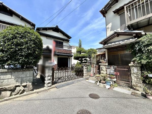堺市中区深井東町　売土地 現地写真（前面道路含む現地写真）