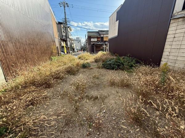 京都市中京区西ノ京北円町　建築条件無売土地 現地写真