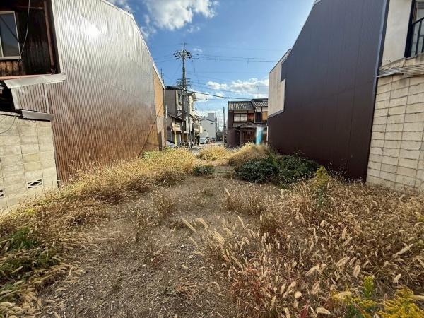 京都市中京区西ノ京北円町　建築条件無売土地 現地写真