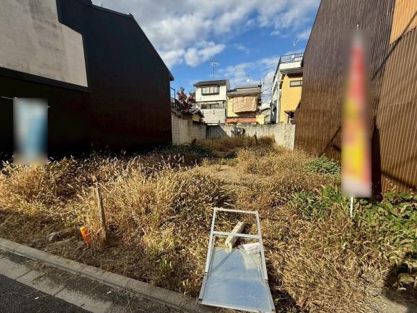 京都市中京区西ノ京北円町　建築条件無売土地 現地写真