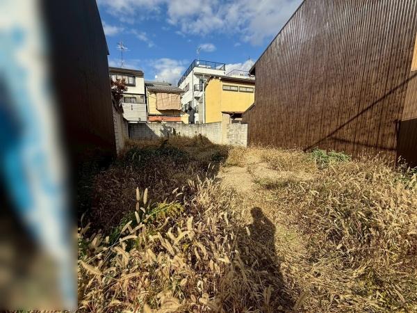 京都市中京区西ノ京北円町　建築条件無売土地 現地写真