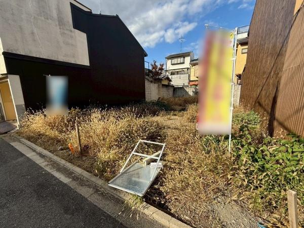 京都市中京区西ノ京北円町　建築条件無売土地 現地写真