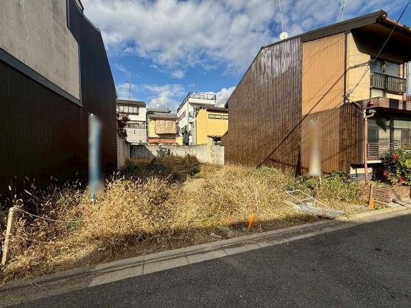 京都市中京区西ノ京北円町　建築条件無売土地 現地写真