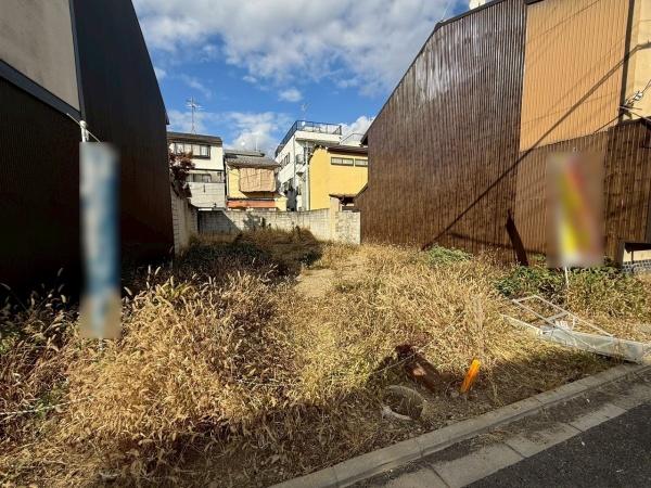 京都市中京区西ノ京北円町　建築条件無売土地 現地写真