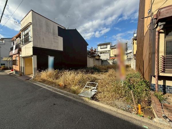 京都市中京区西ノ京北円町　建築条件無売土地 現地写真