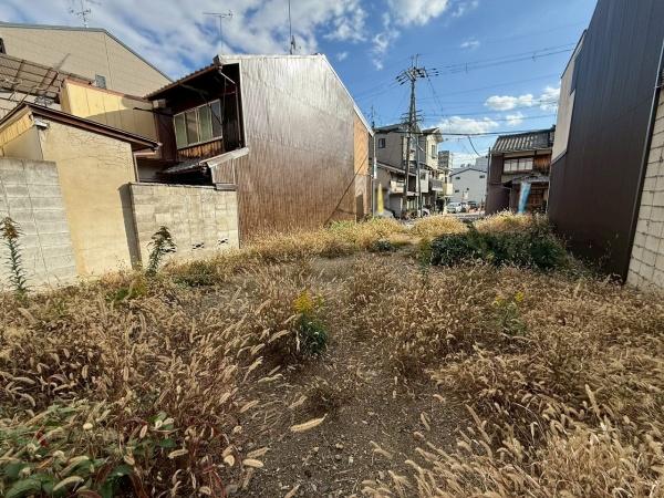 京都市中京区西ノ京北円町　建築条件無売土地 現地写真