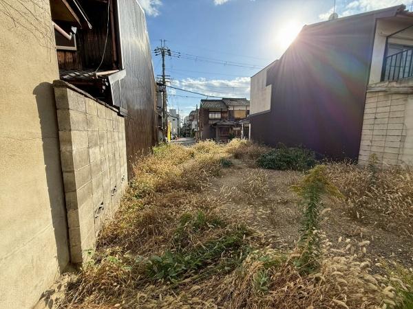 京都市中京区西ノ京北円町　建築条件無売土地 現地写真