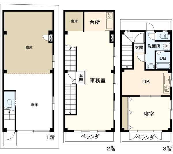 大阪市平野区喜連西5丁目　古家付き売土地 間取図・土地図