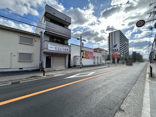 大阪市平野区喜連西5丁目　古家付き売土地 現地写真（前面道路含む現地写真）