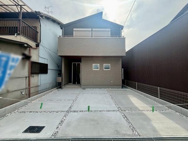 大阪市生野区田島3丁目　新築戸建 現地写真（駐車場）