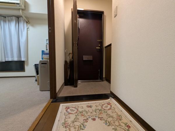 藤和シティホームズ四条 現地写真（玄関）