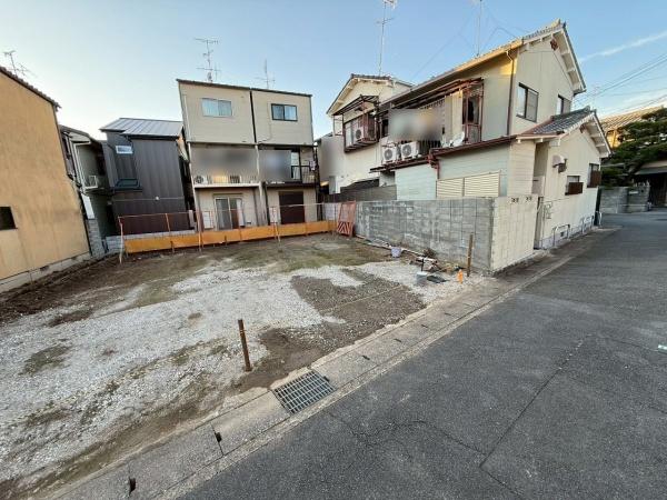 京都市右京区太秦朱雀町　2号地　建築条件無売土地 現地写真
