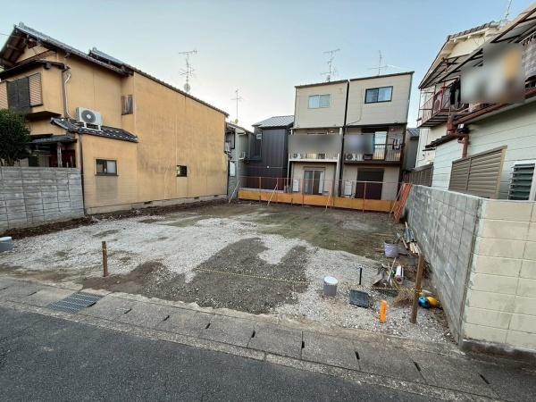 京都市右京区太秦朱雀町　2号地　建築条件無売土地 現地写真