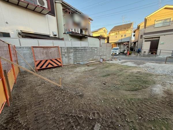 京都市右京区太秦朱雀町　2号地　建築条件無売土地 現地写真