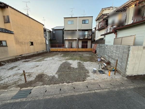 京都市右京区太秦朱雀町　2号地　建築条件無売土地 現地写真