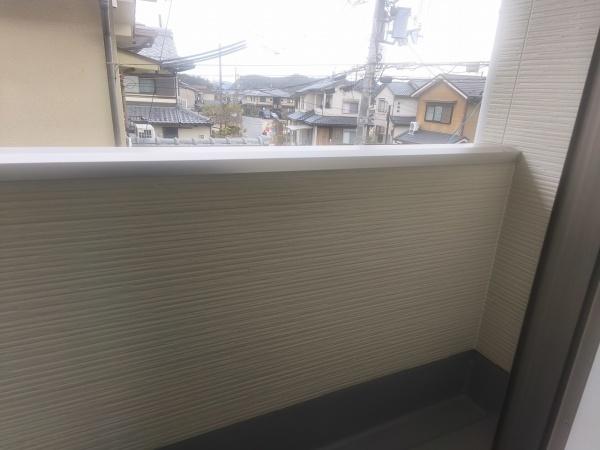 京都市左京区岩倉花園町　新築戸建て 現地写真（バルコニー）