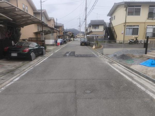 京都市左京区岩倉花園町　新築戸建て 現地写真（前面道路含む現地写真）