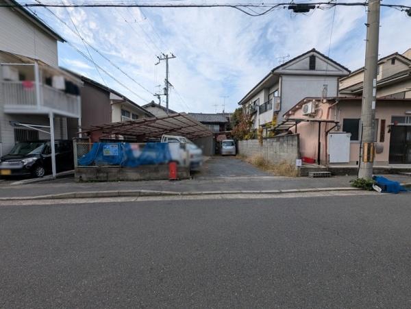 京都市左京区一乗寺里ノ前町　建築条件無売土地 現地写真