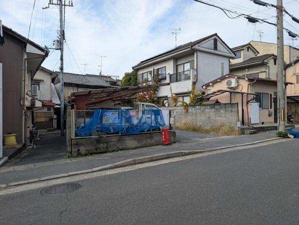 京都市左京区一乗寺里ノ前町　建築条件無売土地 現地写真