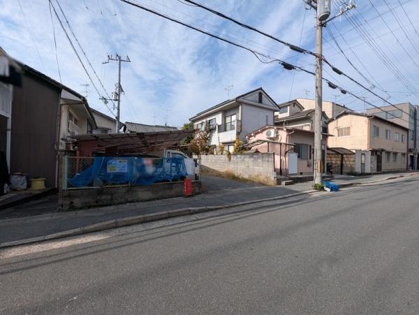 京都市左京区一乗寺里ノ前町　建築条件無売土地 現地写真