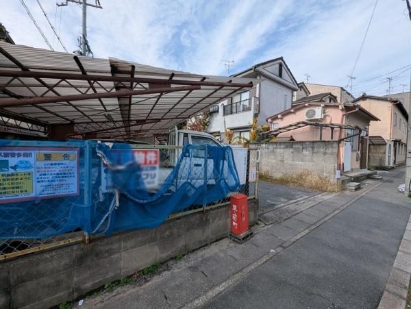 京都市左京区一乗寺里ノ前町　建築条件無売土地 現地写真